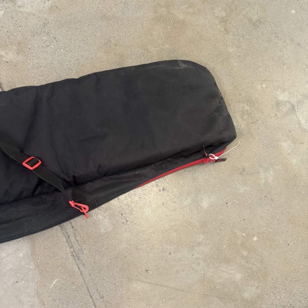Dakine Topographic Snowboard Bag 157cm Luggage Storage Black Red Outdoor Straps - Picture 9 of 11